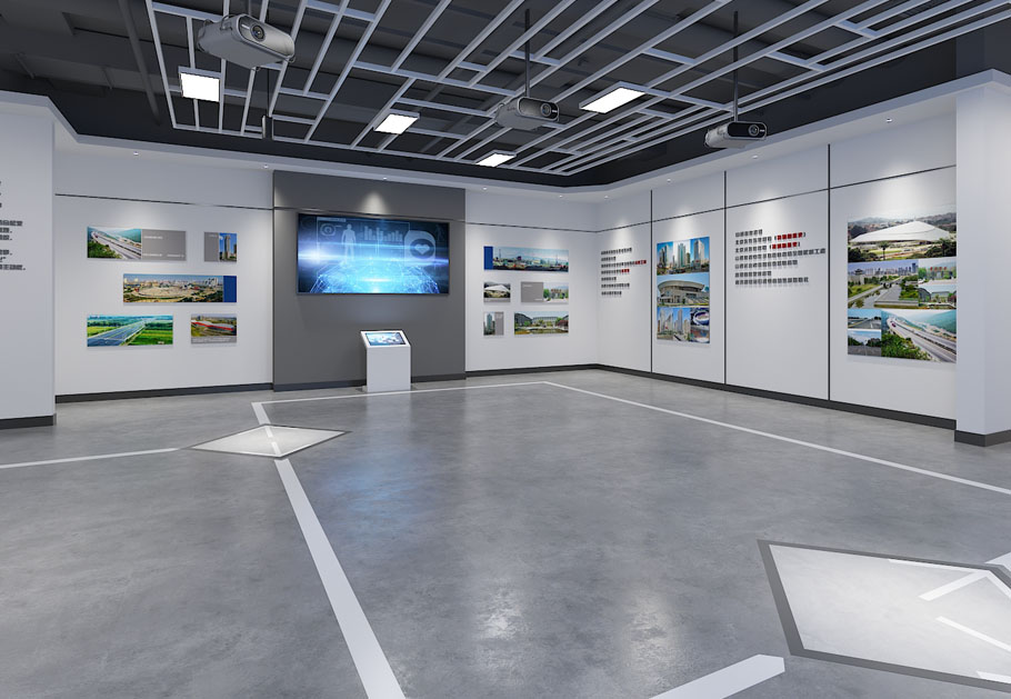 建筑公司展厅