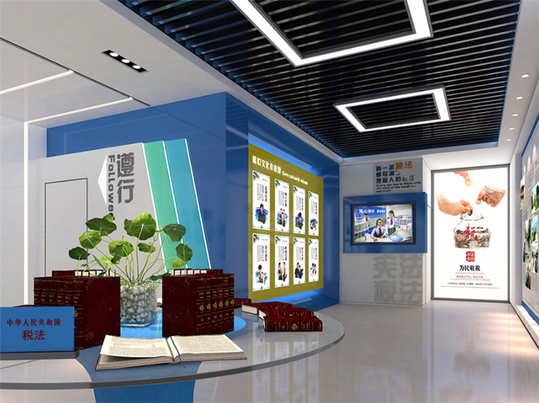 深圳某税务局文化墙