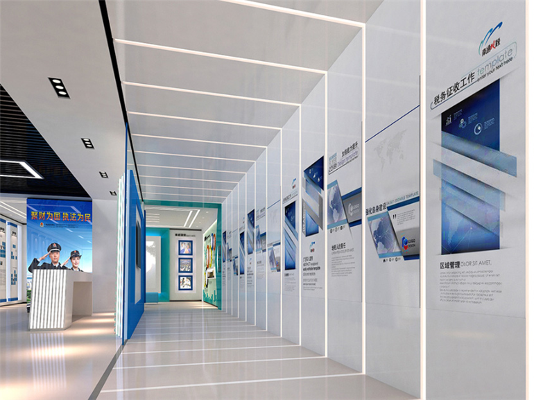 深圳某税务局文化墙