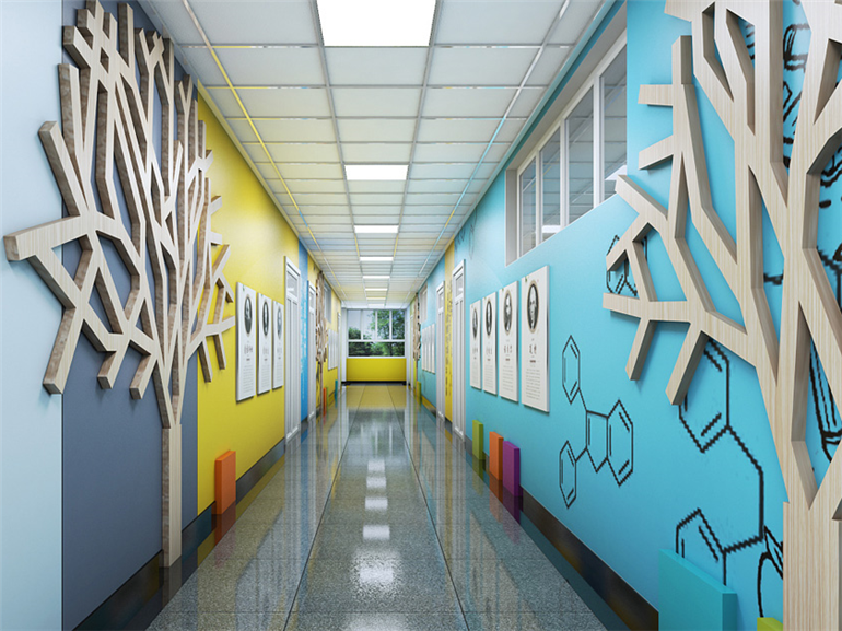 深圳某美术馆文化墙